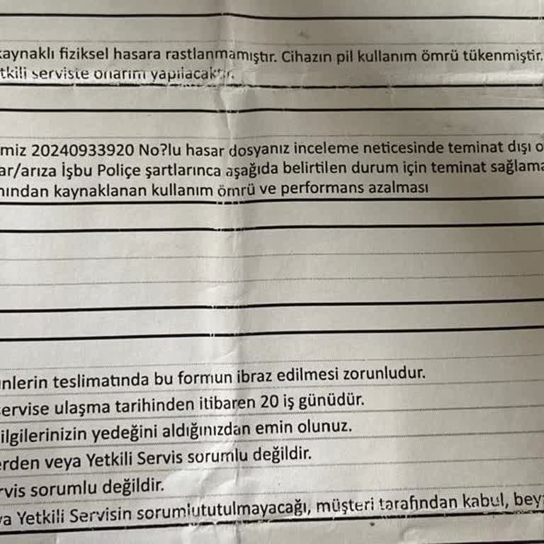 Gig Sigorta İPhone Cihaz Onarımı