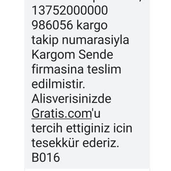 Gratis Ezilmiş Ürünler İade Yerine Sağlamıyla Gönderilmesi
