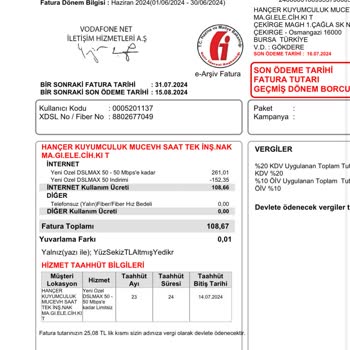 Vodafone Pişmanlıktır! Müşteri Temsilcisi Tarafıma Ulaşmıyor.