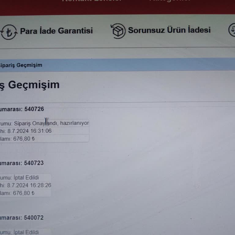 Lensci.com Gelmeyen Ürün Bahaneler