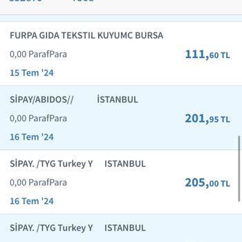 Sipay Firması Halkbank Paraf Kartımdan Sürekli Para Çekiyor