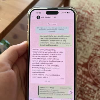 Eyyo Atelier Sipariş İptali Ve İade Sürecinde Yaşanan Sorunlar