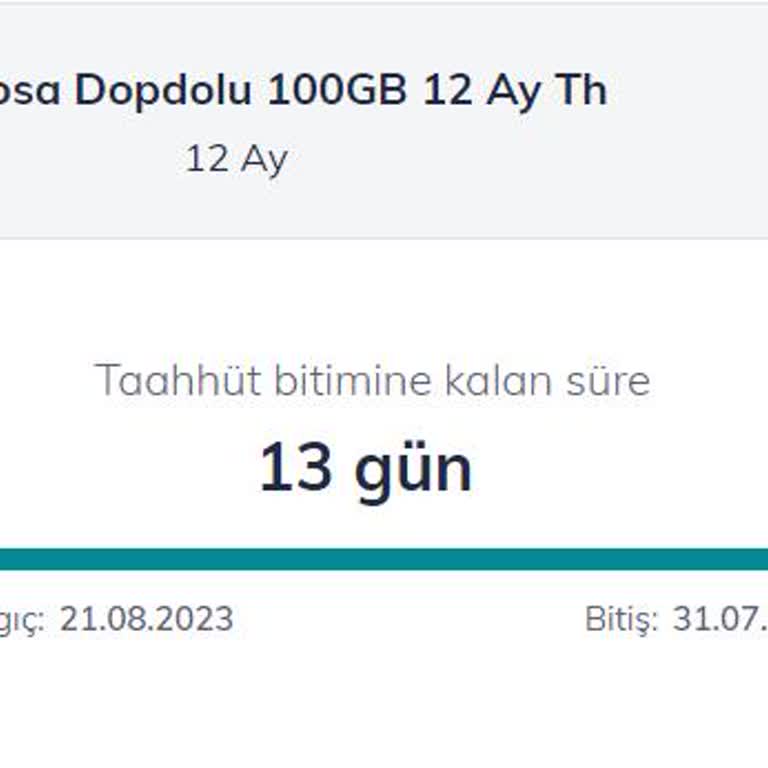 TeknosaCell Faturalı Hat Taahhüt İlgisizliği