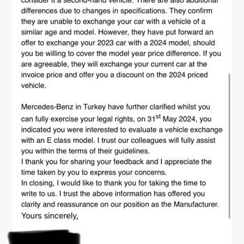 Mercedes Verdiği Sözü Tutmuyor