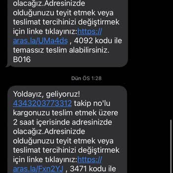 Aras Kargo Saka Şubesi Rezil