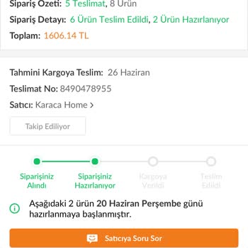 Karaca Home Parasını Aldığı Ürünü Teslim Etmiyor