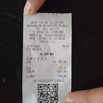 Petrol Ofisi LPG Fazla Basınç Gaz Kaçağı Yaptı