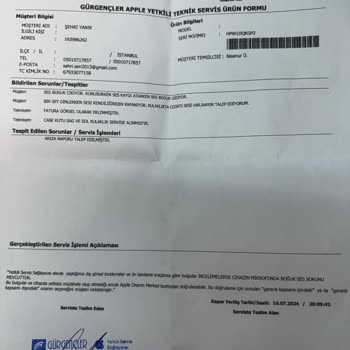 Hepsiburada Arıza Raporu Olan Ürünü Geri Almıyor