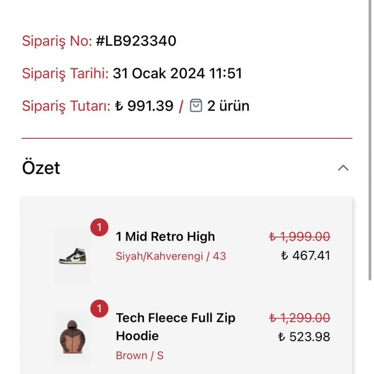 Lobbeco Para İadesi İstiyorum