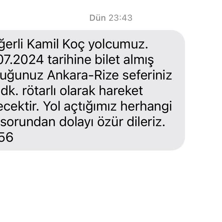 Güvendiğim Kamil Koç Firmasında Mağdur Oldum