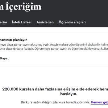 Udemy İzinsiz Kurs İptali