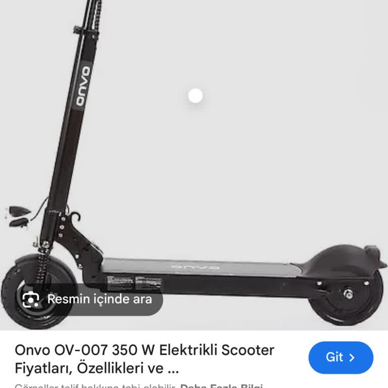 Onvo 007 Scooter Genel Merkez Değişim Yapmıyor