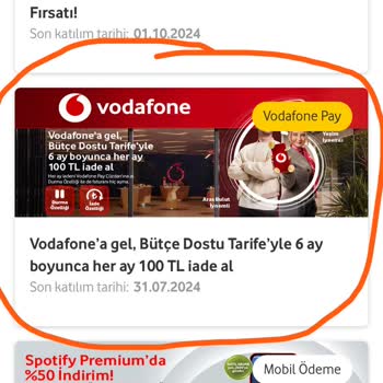 Vodafone, Abonelerine Yanıltıcı Tarifeler Sunuyor