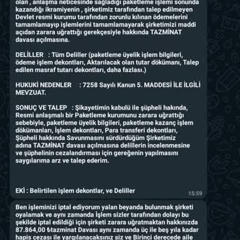 Paketleme Center Kişisel Bilgilerimin İzinsiz Kullanımı Ve Tehditler