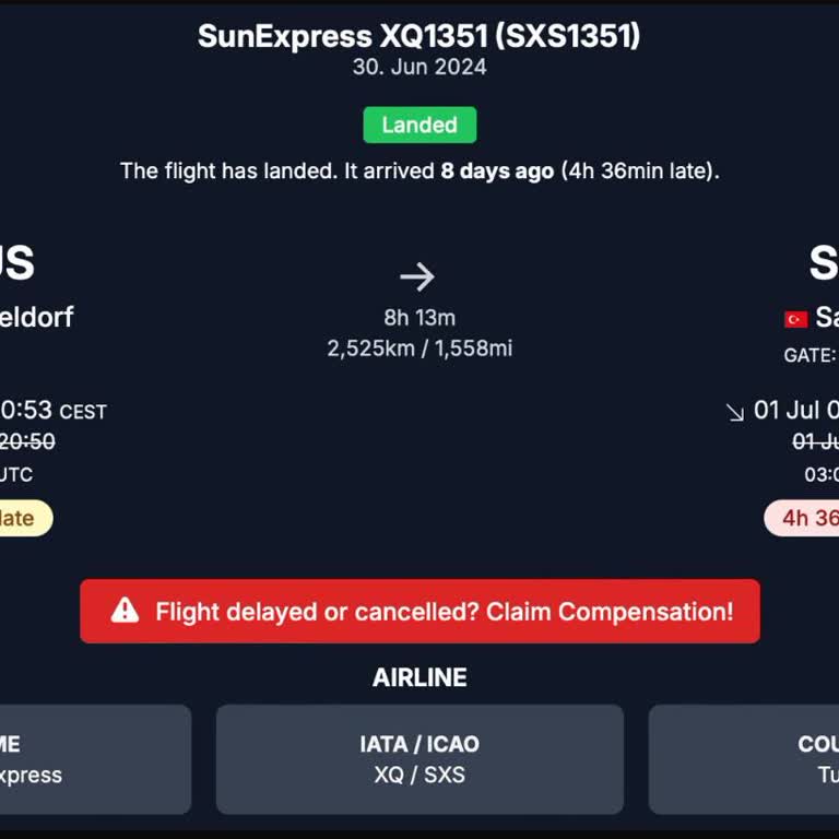 Sunexpress İle Çok Hayal Kırıklığı Yaratan Deneyim