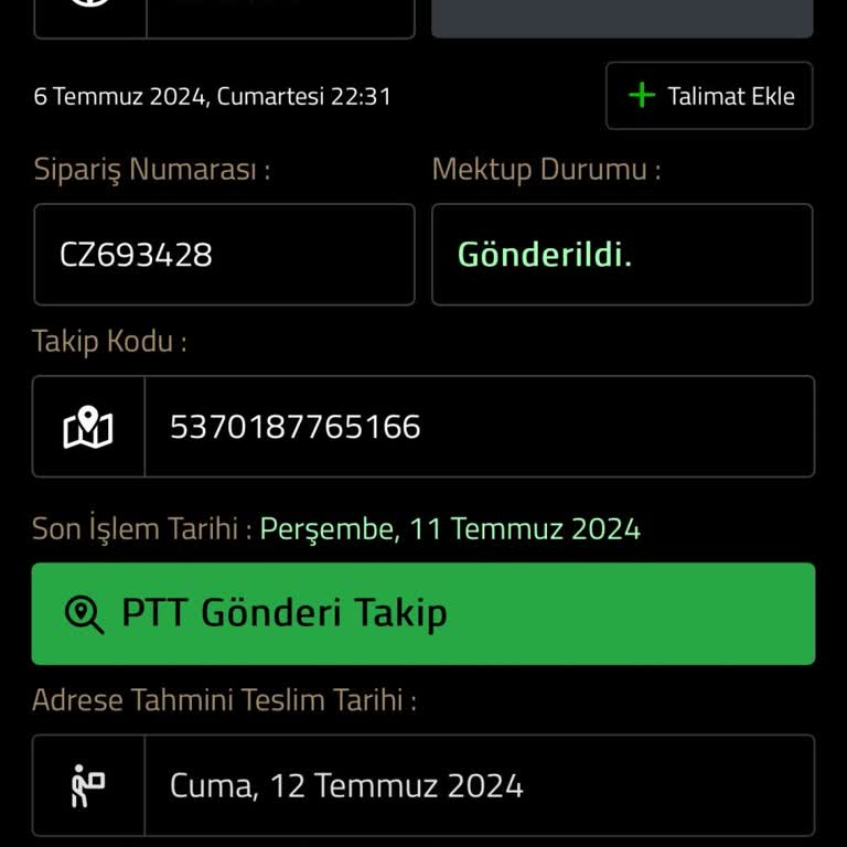 PTT Kargo PTT Şikayet Kargom Teslim Edilmiyor