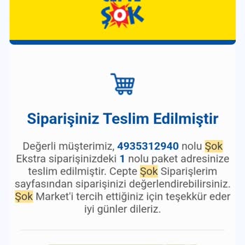 Şok Marketler Ürün İade Talebim Reddedildi, Yanlış Ürün Gönderildi, Mağdur Oldum