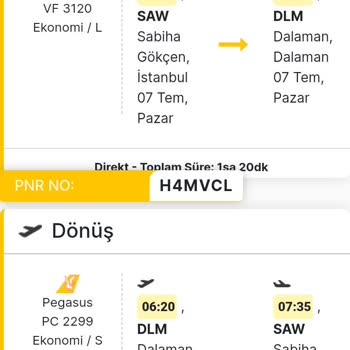 AJet (Anadolu Jet) Dönüş Biletimiz Olduğu Halde Bir Gece Önce Dediler Ve Biletimiz Yandı