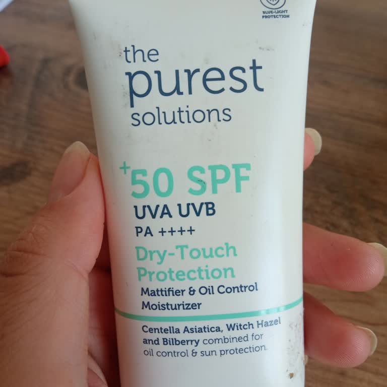 The Purest Solutions The Purest Güneş Kremi Şikayet