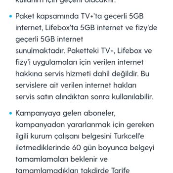 Turkcell Paket Değişiminde Sorun