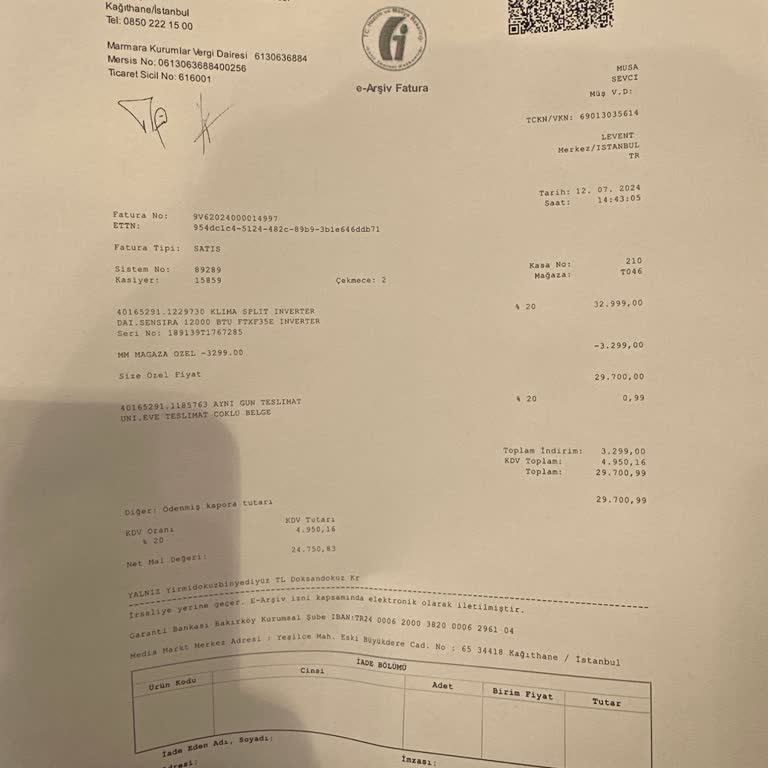 Daikin Mend Group Hizmet Kalitesizliği