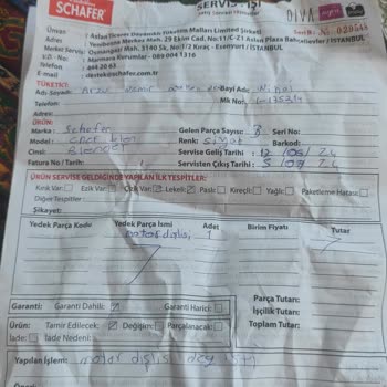 Schafer Arıza Blender Seti