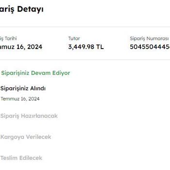 Derimod Sipariş İptal Hakkı Tanımıyor...
