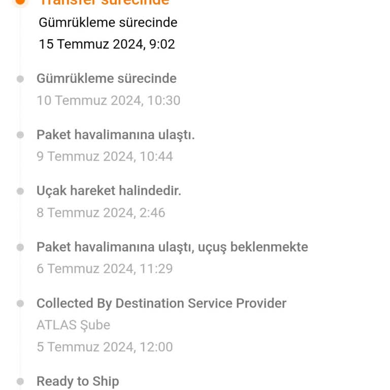 Temu Kargo Sipariş Gecikmesi