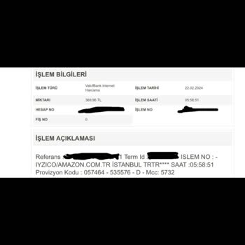 Amazon.com.tr 6 Aydır Para İadesi Yapmamaktadır Bir Çözümüde Yok