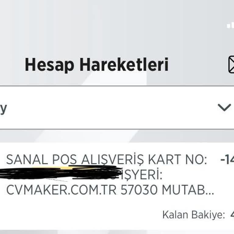 CV Maker Şikayet