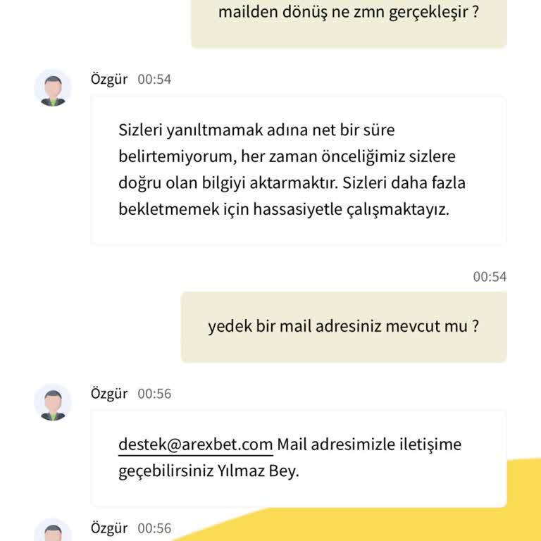 Gaming Curacao Lisansına Sahip Arexbet Paramı Yatırmıyor