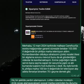 Philips TV Kumanda Arızası Türkiye