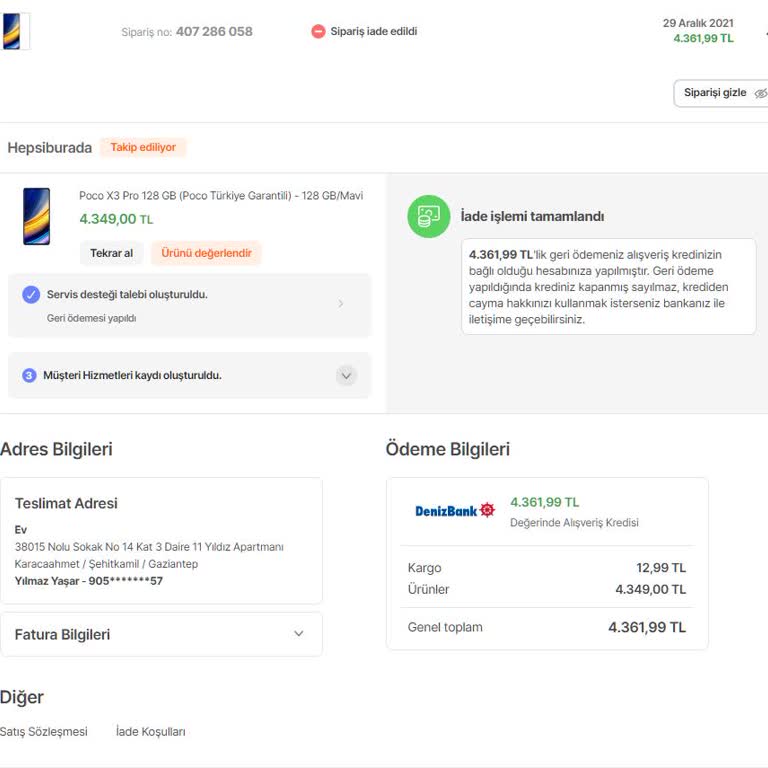 Hepsiburada Hakem Heyeti Kararını Farklı Firmadan Tedarik Etmeye Çalışmak