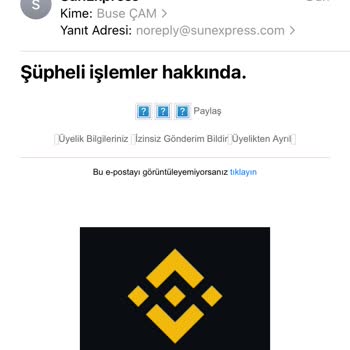 I Received Suspicious SunExpress Emails About My Binance Account - Is This a Scam?