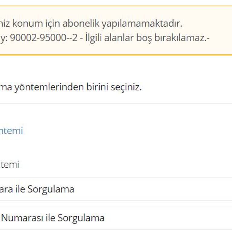 e-Devlet (Turkiye.gov.tr) Abonelik İşlemlerimi Yapamıyorum!
