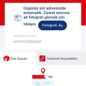 Aras Kargo Evde Bulunduğum Halde Evde Bulunamadınız