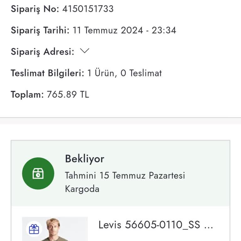 Boyner Kargoya Verilmeyen Ürün