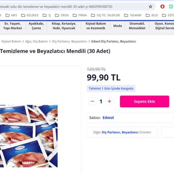 Pazarama Elinde Olmayan Ürünü Satmaya Devam Edip Ücreti İade Etmiyor!