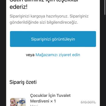 Kidston Tuvalet Merdiveni Gönderilmiyor