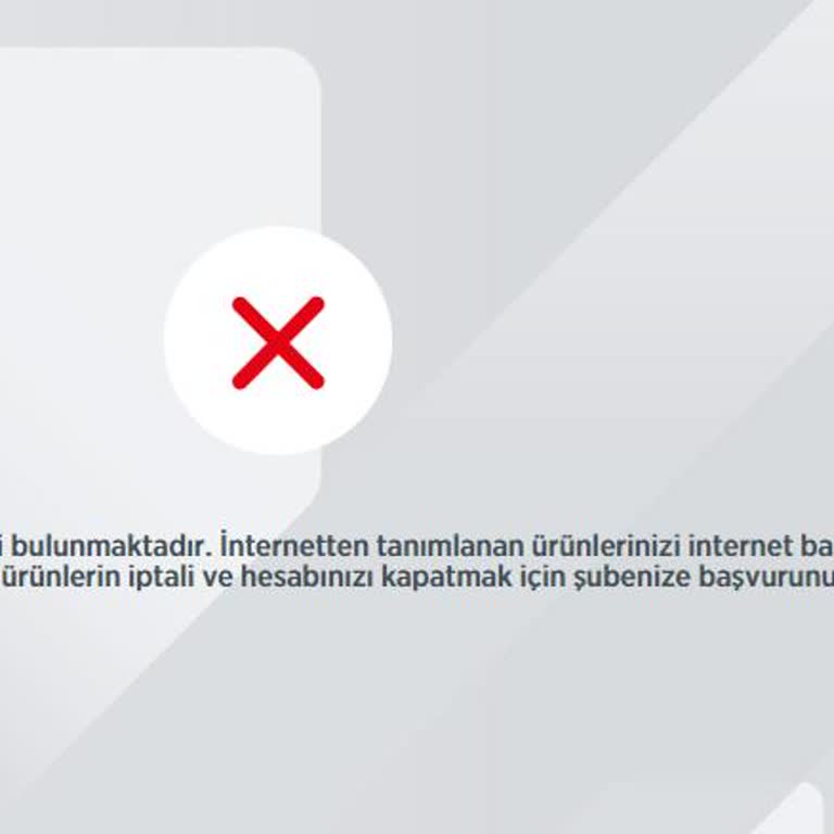 Ziraat Bankası Ziraat Hesap Kapatma