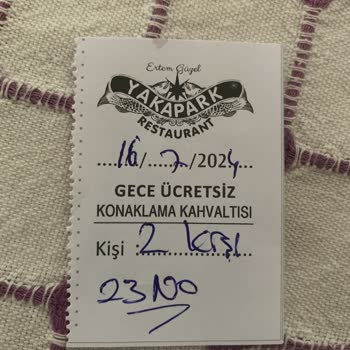 Yakapark İşletmesi Konaklama Sorunu!