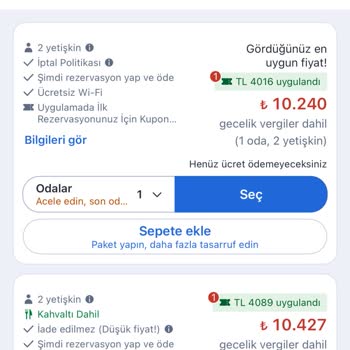 Agoda Da Yer Alan Oda Seçenekleri Otel İle Uyuşmuyor