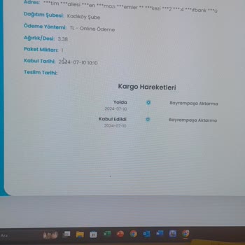 Zara 10 Günü Geçti Kargom Hala Ulaşmadı