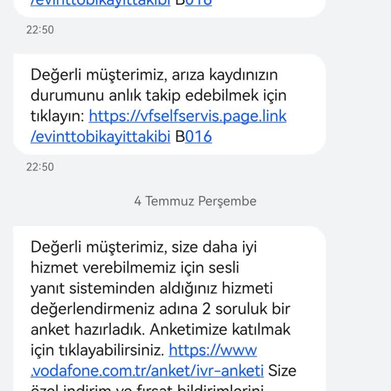 Vodafone Net Bitmeyen Arıza Sorunu