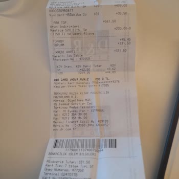 D&R Piazza Satış İade Ve Değişim Politikası