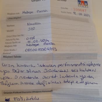 D&R Piazza Satış İade Ve Değişim Politikası