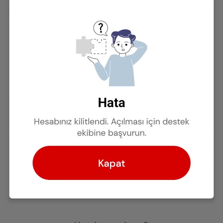 Passolig Passo Kullanıcı Kilitli Hatası