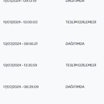 PttAVM PTT Kargo İle Olan Hiçbir Ürün Adresime Gelmiyor