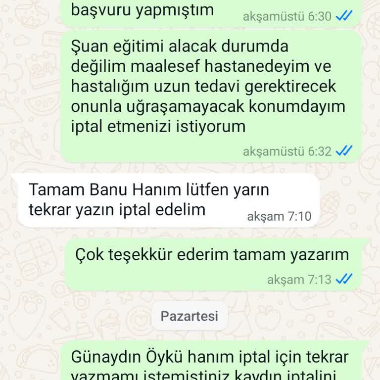 Başkent Online Akademi (meslekiegitimkurumu.com) Geri Dönüş İyi Oldu