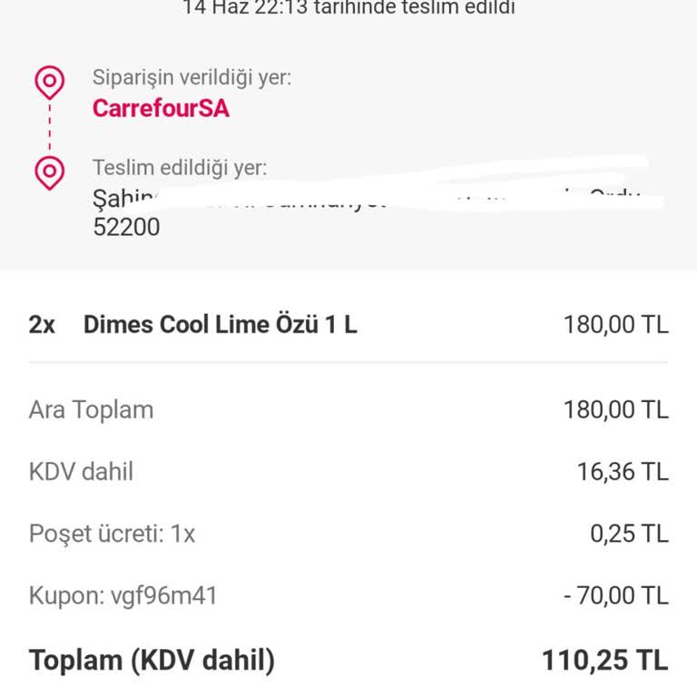 Yemek Sepeti Para İadesi